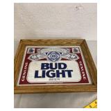 Vintage Budweiser Mirror