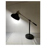 Metal Frame Electric Desktop Lamp 22" Tall