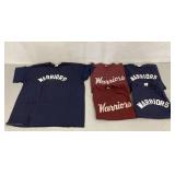 5 Vintage Warriors Team T-Shirts Sizes XL/2XL