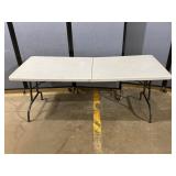 Plastic Folding Table 72"x29.5"x29"