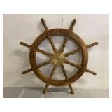 36" Antique Naval Ship Wheel