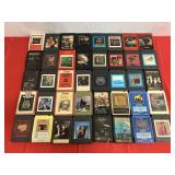 40 Various 8-Track Tape Cartridges