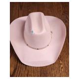 Worn Pink Cowgirl Hat