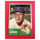 1963 Topps Richie Ashburn Card #135