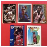 Michael Jordan 5 Card Lot