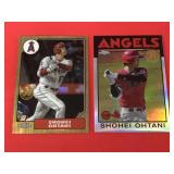 Shohei Otahni Topps Silver Card Lot of 2