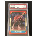 PSA 8 1986 Fleer Phil Hubbard