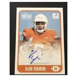 2021 Bijan Robinson Rookie Autograph Onyx SP