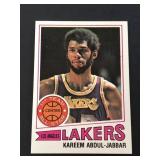 1977 Topps Kareem Abdul-Jabbar Card #1