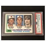 PSA 8 1982 Topps Cal Ripken Jr. Rookie Card