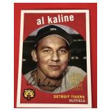 Al Kaline Autograph Topps All-Time Fan Favorites