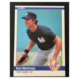 1984 Fleer Don Mattingly Rookie Card YANKEES