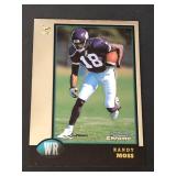 1998 Bowman Chrome Randy Moss Rookie Card