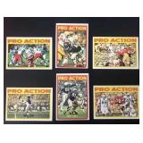 1972 Topps Football Card Lot of 6