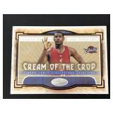 2003 Hot Prospects LeBron James Rookie Cream Crop