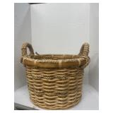 Wicker And Rope Basket