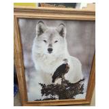 Wolf Eagle Print