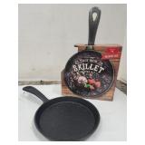 2 Small Cast Iron Skillets