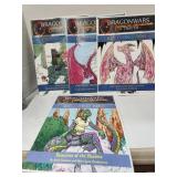 Dragonwars Coloring Books unused