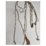 Claires 3 Strand Necklace