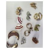 Clip on Earrings 10 Pairs