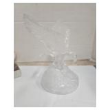 Clear Glass Eagle Figurine