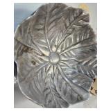 Cabbage Leaf Pewter Bowl