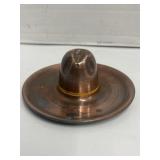 Metal Cowboy Hat Ashtray