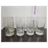 8 Beer Glasses