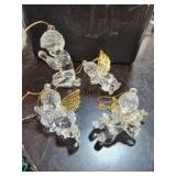 Cherubs and Praying Boy Ornaments