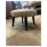 Cushioned Wooden Stool