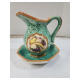 Enesco Small Pitcher/Bowl small chips