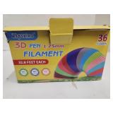 3D Pen Filament 36 Colors NIB