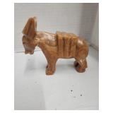 Stone Donkey Figurine