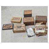 (6) Cigar Boxes & Misc Labels Edwards and Kildow