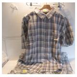 LOT 4 CROSS CREEK SHORT SLEEVE MENS SHIRT SIZE XL