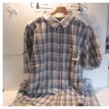 LOT 4 CROSS CREEK SHORT SLEEVE MENS SHIRT SIZE L