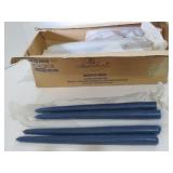 LOT NEW 12 INCHES CANDLES MOST BLUE