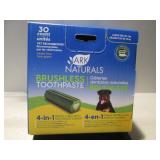 BOX OF ARC NATURALS PET CHEW BRUSHLESS TOOTHPASTE