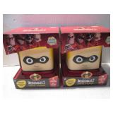 LOT 2 NEW GLOW BUDDIES-INCREDIBLES 2