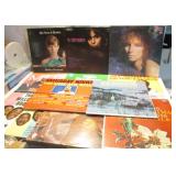 LOT OF 11 ASSORTED VINTAGE VINYL RECORDS / ALBUMS