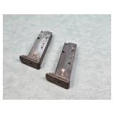 2x Colt 9mm Magazines