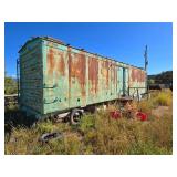 Vintage Reefer Rail Car - In Rowe, NM