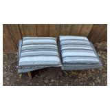 Set of 2 Outdoor Chair Cushions