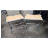 Pair of Hon School Desks