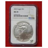 2023 American Eagle NGC MS70 1 Ounce Silver