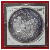 60th Anniversary Cobalt Canada Silver Commem