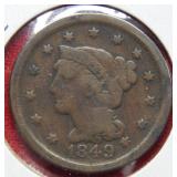 1849 Large Cent