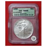 1995 American Eagle ICG MS69 1 Ounce Silver