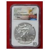 2016 American Eagle NGC MS70 1 Ounce Silver